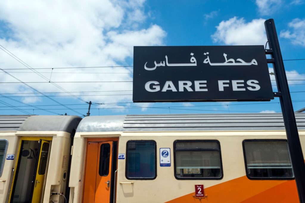 Travel by train in Morocco