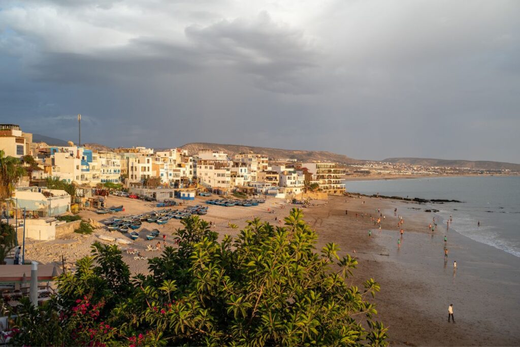 Taghazout Morocco beach